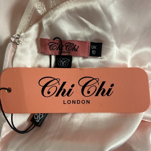 Chi Chi London Soft Pink Ruffle Dress - Picture 7 of 7